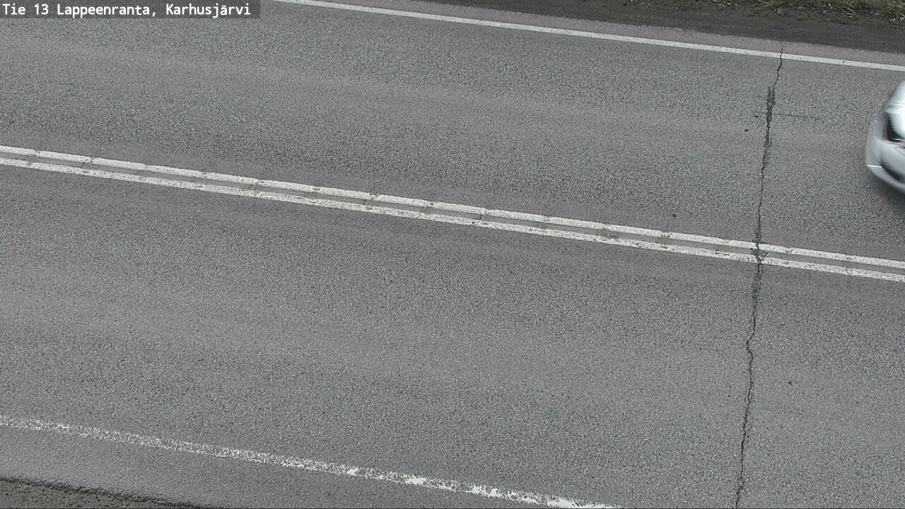 Weather Camera Image Väg 13 Karhusjärvi, Lappeenranta, Etelä-Karjala