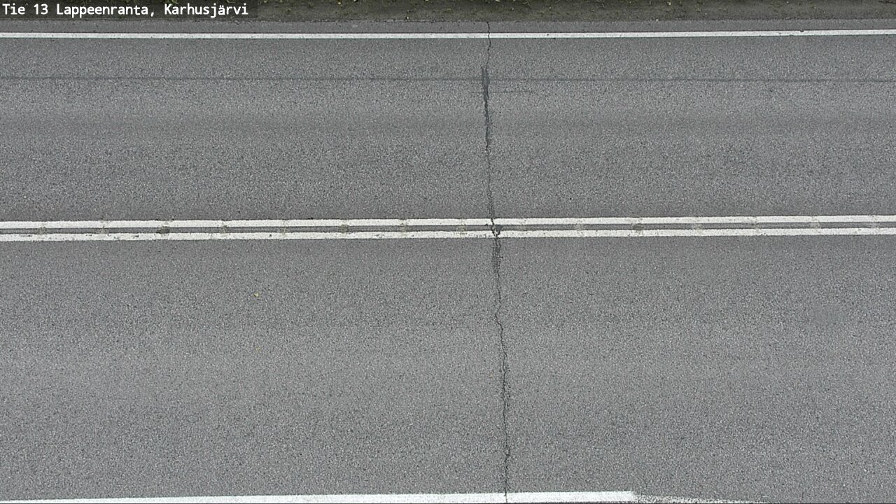Weather Camera Image Väg 13 Karhusjärvi, Lappeenranta, Etelä-Karjala