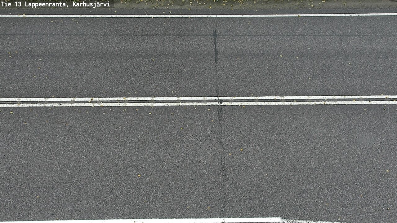 Weather Camera Image Road 13 Karhusjärvi, Lappeenranta, Etelä-Karjala