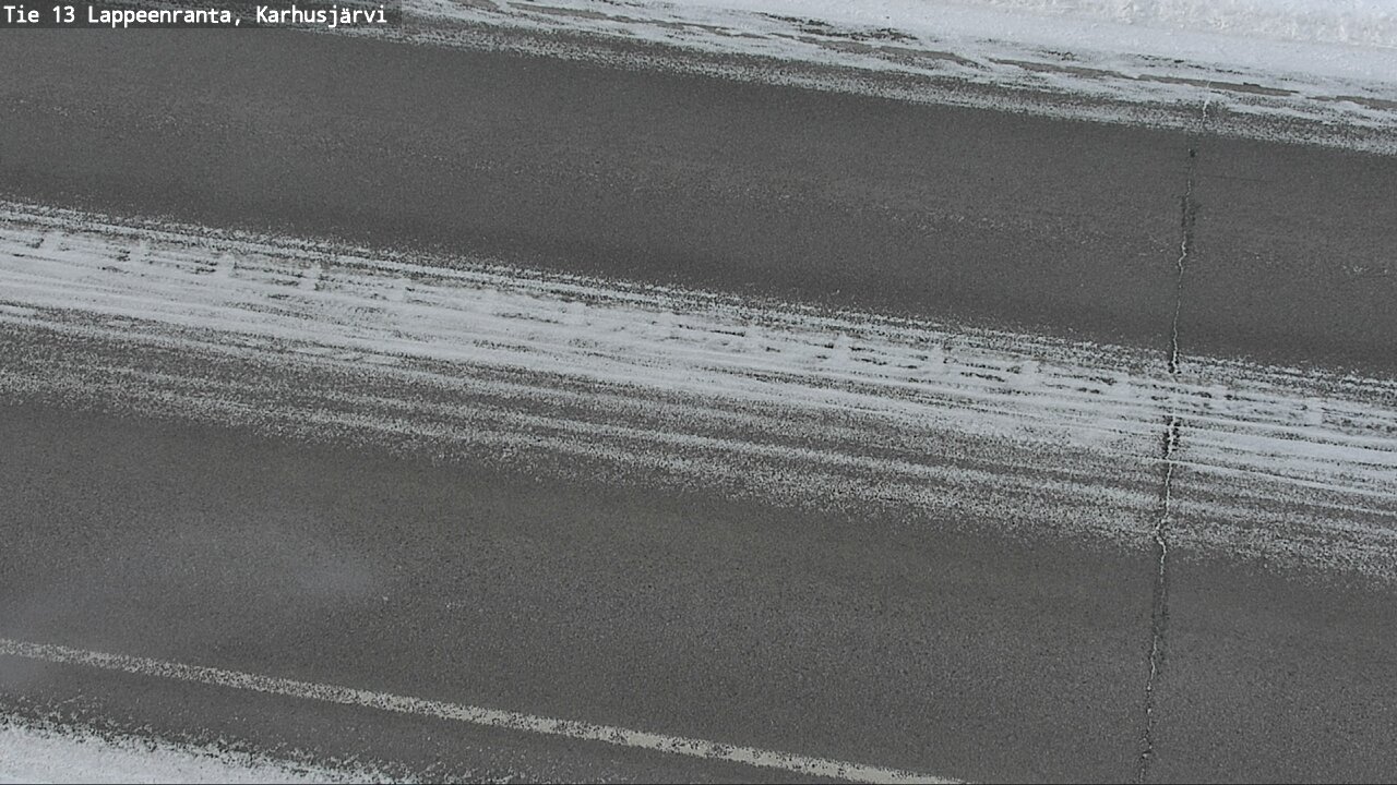 Weather Camera Image Road 13 Karhusjärvi, Lappeenranta, Etelä-Karjala