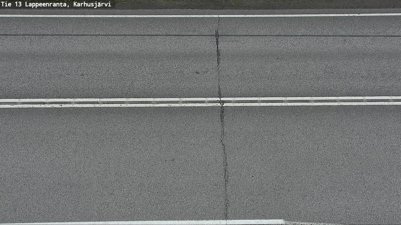 Weather Camera Image Väg 13 Karhusjärvi, Lappeenranta, Etelä-Karjala