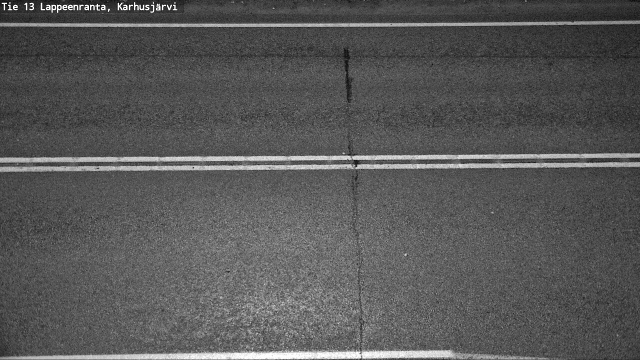 Weather Camera Image Väg 13 Karhusjärvi, Lappeenranta, Etelä-Karjala