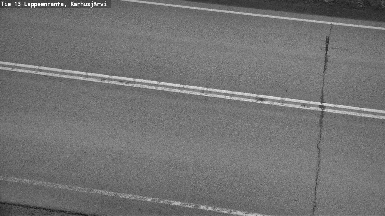Weather Camera Image Väg 13 Karhusjärvi, Lappeenranta, Etelä-Karjala
