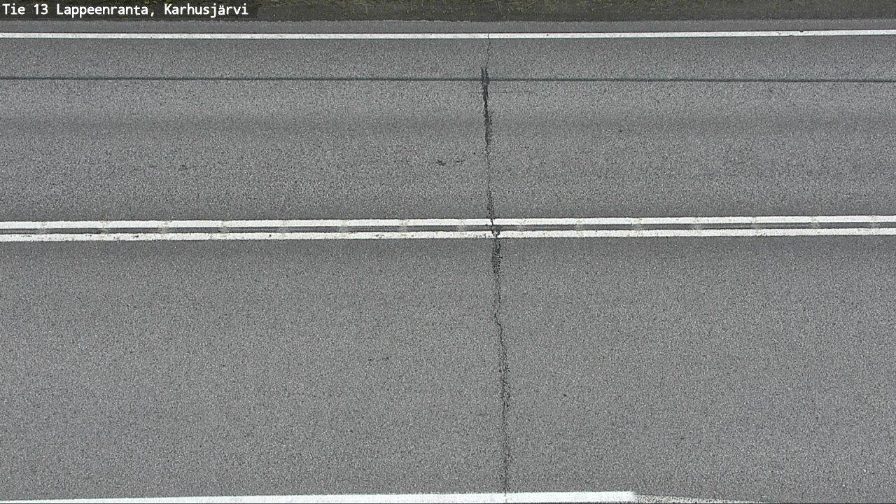 Weather Camera Image Väg 13 Karhusjärvi, Lappeenranta, Etelä-Karjala
