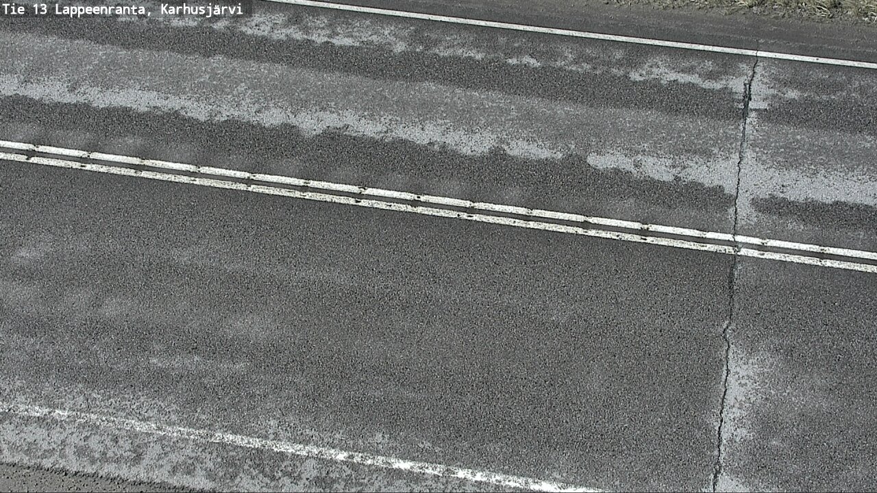Weather Camera Image Väg 13 Karhusjärvi, Lappeenranta, Etelä-Karjala