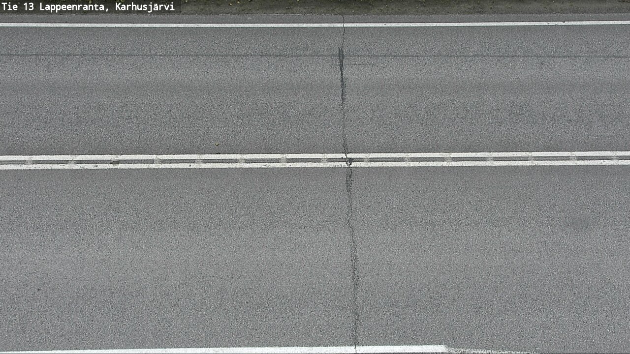 Weather Camera Image Väg 13 Karhusjärvi, Lappeenranta, Etelä-Karjala