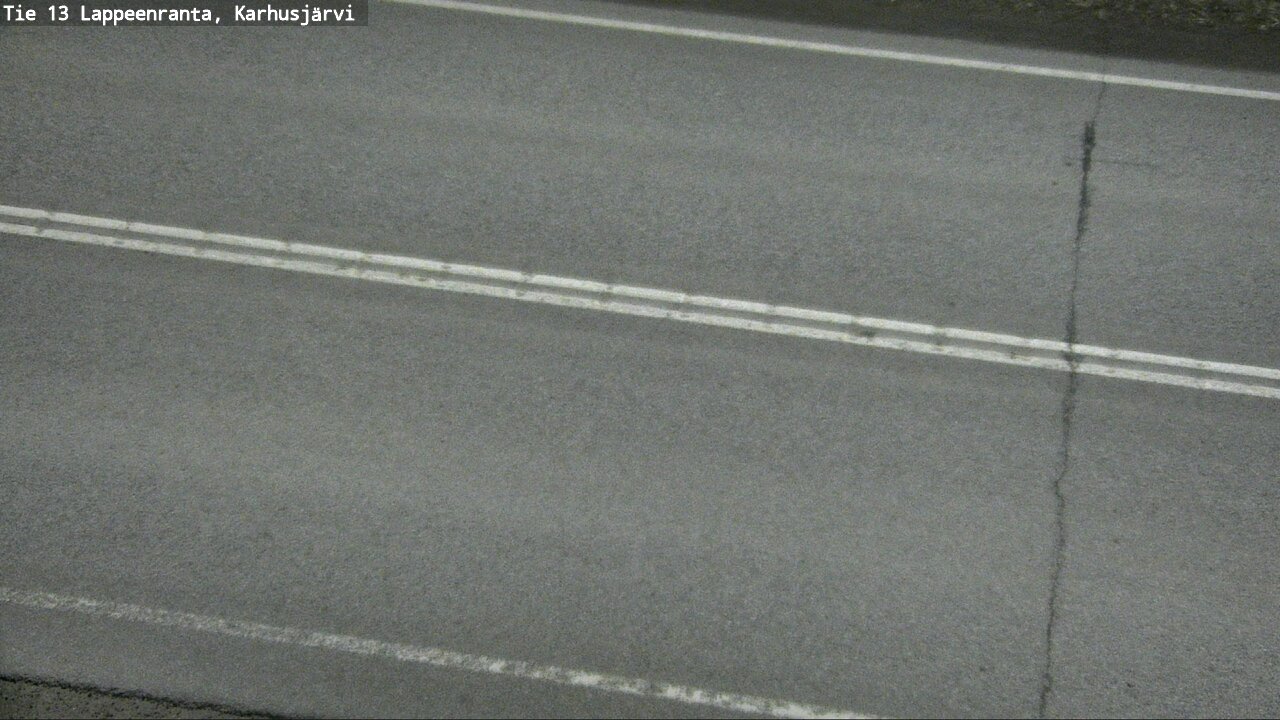 Weather Camera Image Väg 13 Karhusjärvi, Lappeenranta, Etelä-Karjala