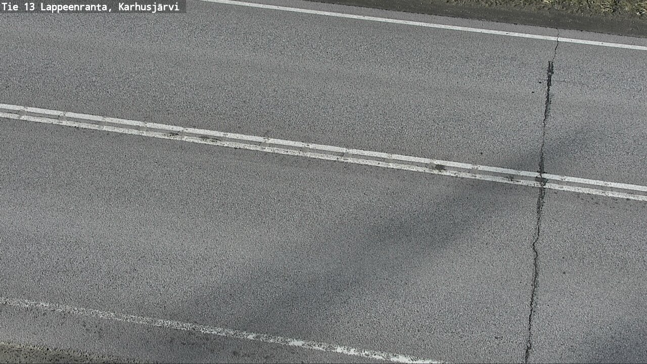 Weather Camera Image Road 13 Karhusjärvi, Lappeenranta, Etelä-Karjala