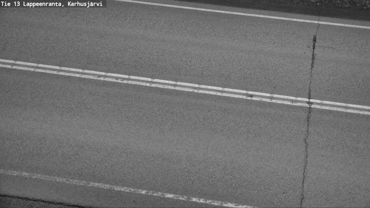 Weather Camera Image Väg 13 Karhusjärvi, Lappeenranta, Etelä-Karjala