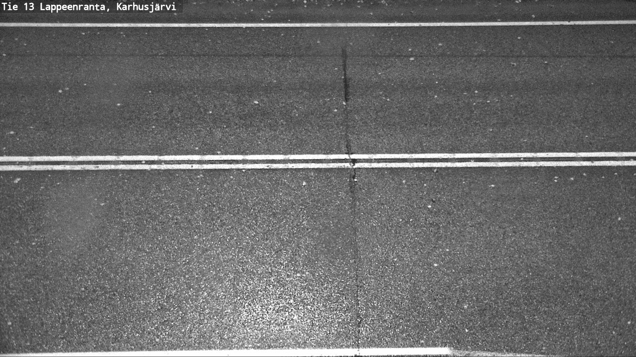 Weather Camera Image Väg 13 Karhusjärvi, Lappeenranta, Etelä-Karjala