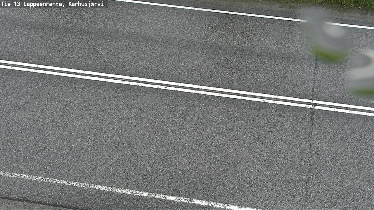 Weather Camera Image Väg 13 Karhusjärvi, Lappeenranta, Etelä-Karjala