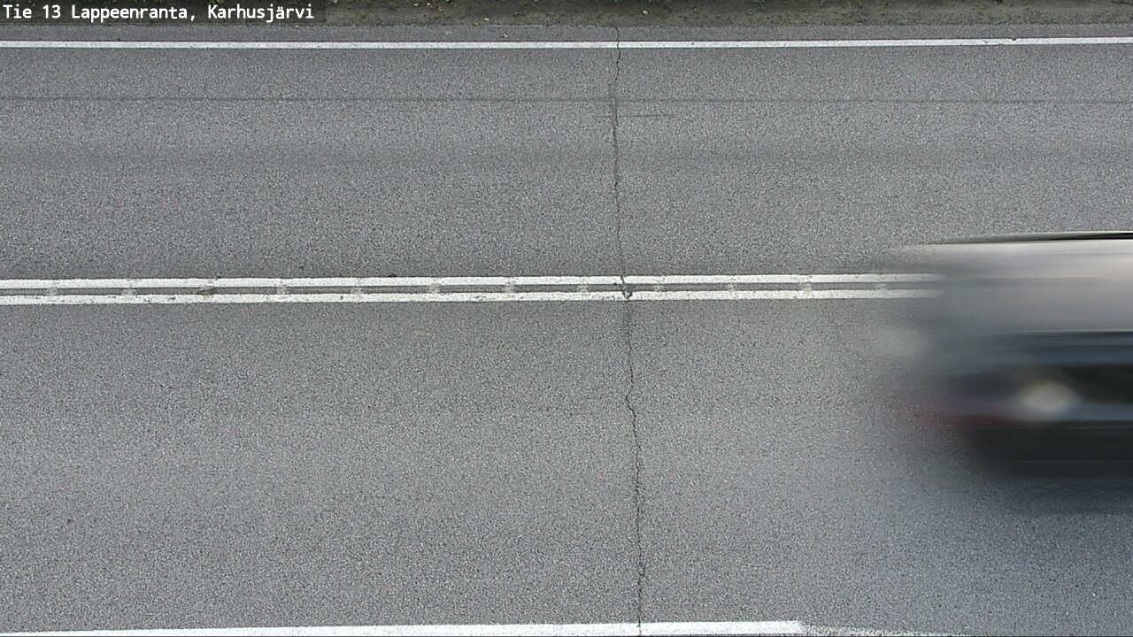 Weather Camera Image Väg 13 Karhusjärvi, Lappeenranta, Etelä-Karjala