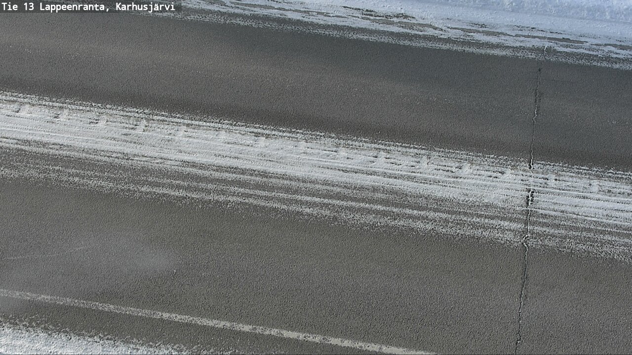 Weather Camera Image Road 13 Karhusjärvi, Lappeenranta, Etelä-Karjala