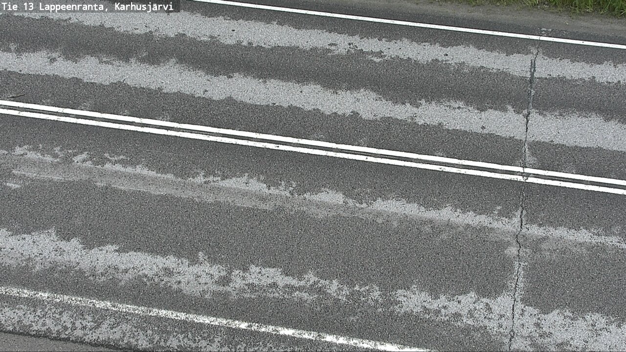 Weather Camera Image Road 13 Karhusjärvi, Lappeenranta, Etelä-Karjala