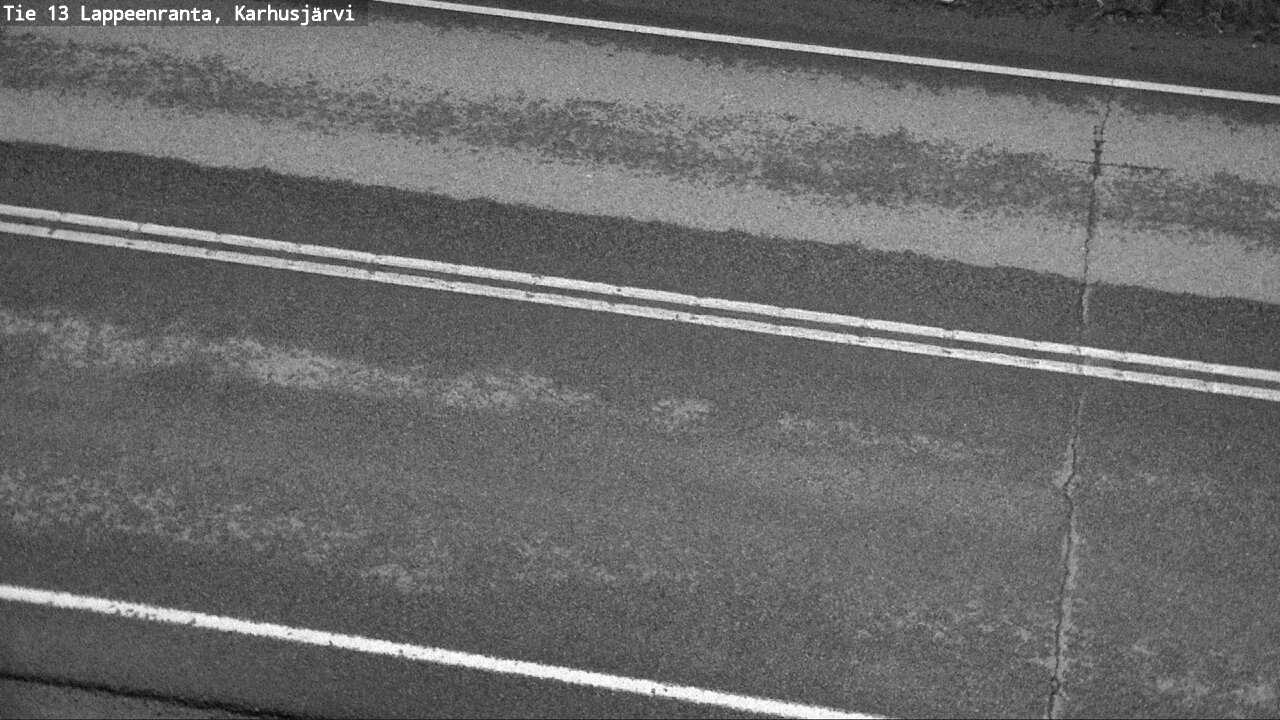Weather Camera Image Väg 13 Karhusjärvi, Lappeenranta, Etelä-Karjala