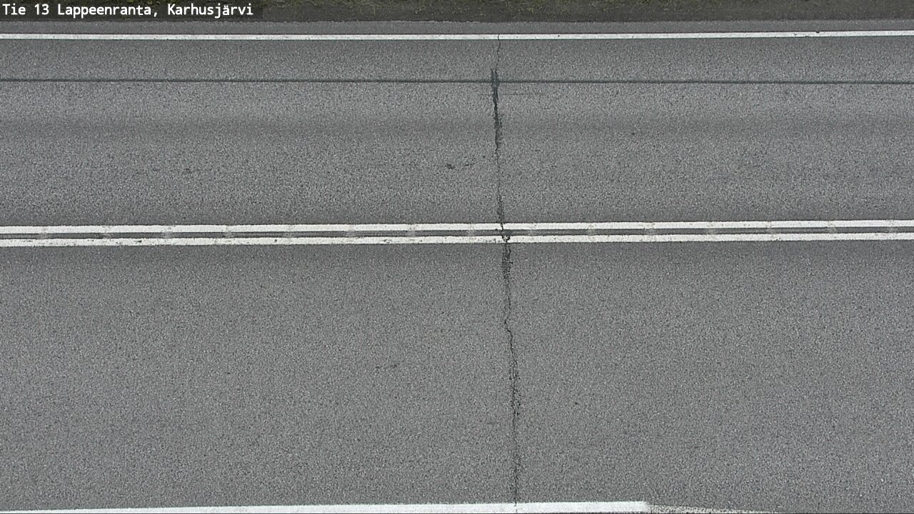 Weather Camera Image Väg 13 Karhusjärvi, Lappeenranta, Etelä-Karjala