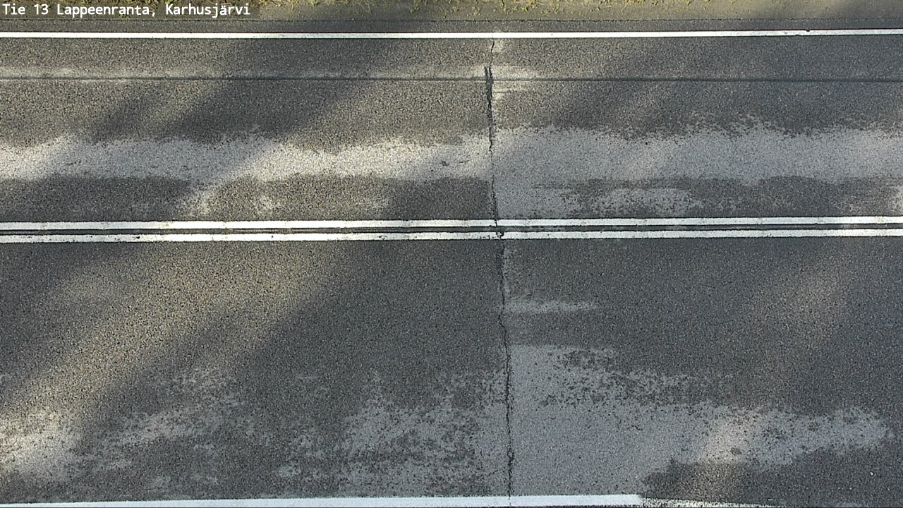 Weather Camera Image Väg 13 Karhusjärvi, Lappeenranta, Etelä-Karjala