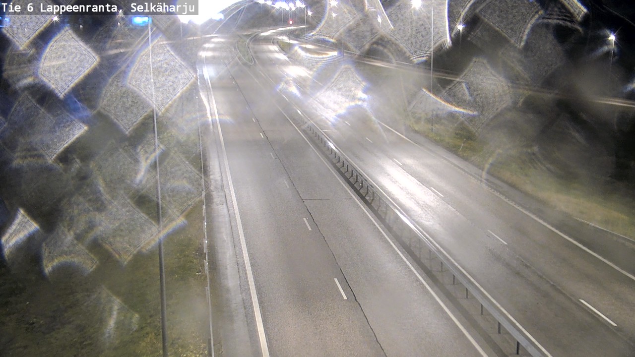 Weather Camera Image Road 6 Lappeenranta, Selkäharju, Lappeenranta, Etelä-Karjala