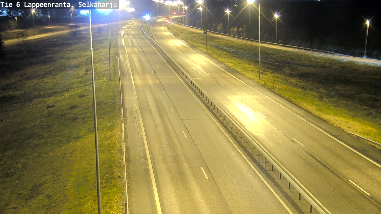 Weather Camera Image Väg 6 Villmanstrand, Selkäharju, Lappeenranta, Etelä-Karjala