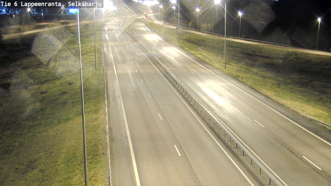Weather Camera Image Road 6 Lappeenranta, Selkäharju, Lappeenranta, Etelä-Karjala