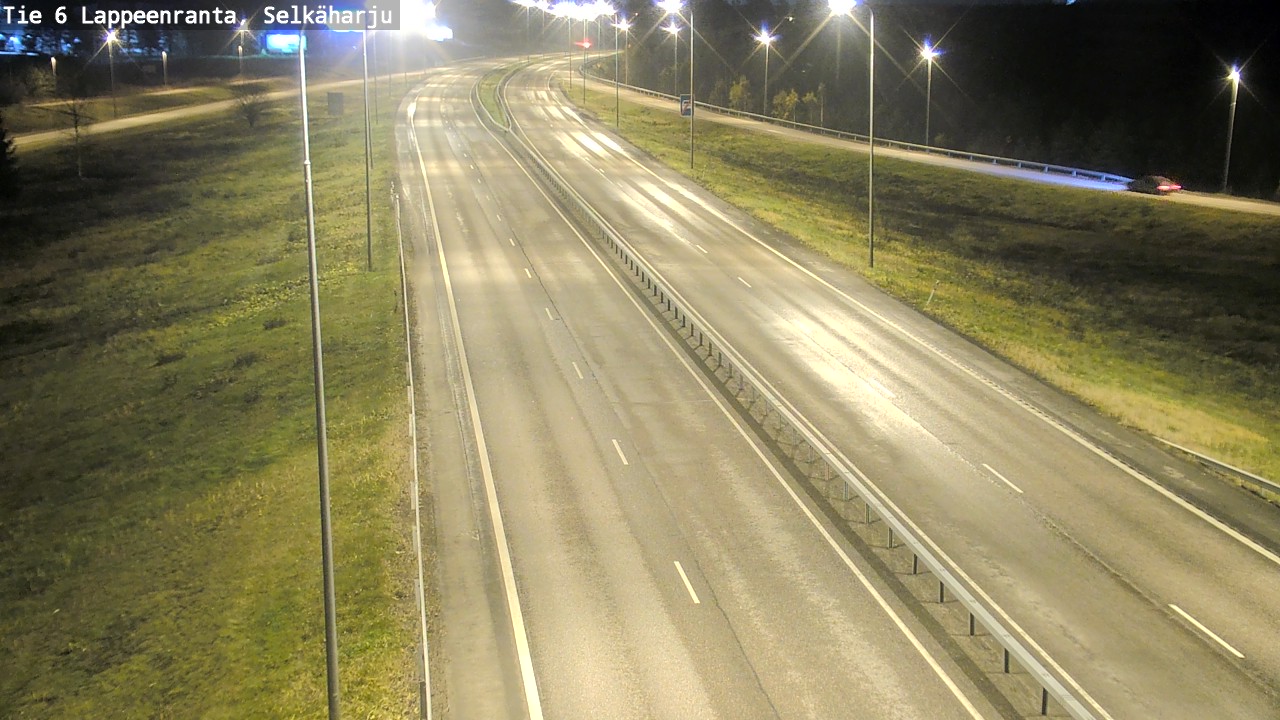 Weather Camera Image Väg 6 Villmanstrand, Selkäharju, Lappeenranta, Etelä-Karjala