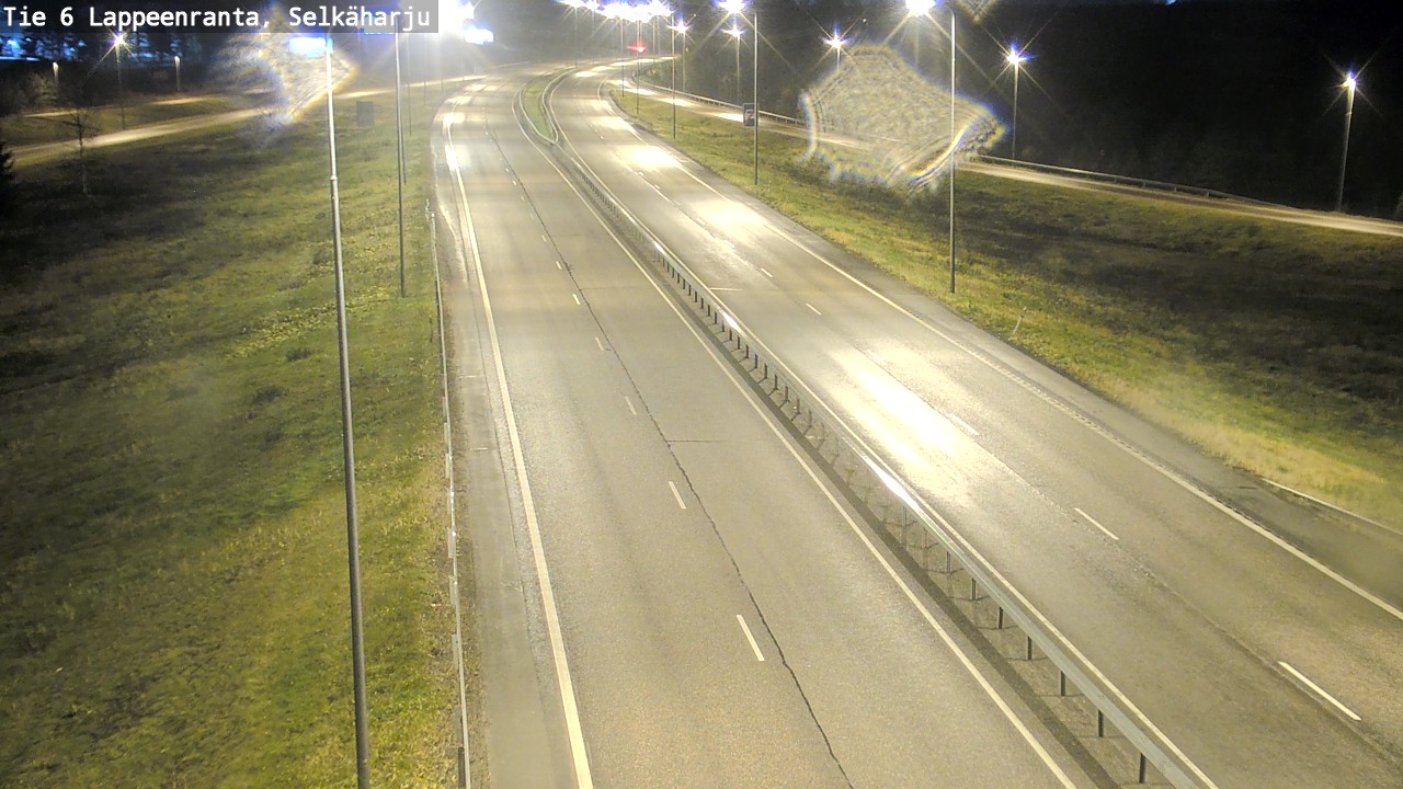 Weather Camera Image Road 6 Lappeenranta, Selkäharju, Lappeenranta, Etelä-Karjala