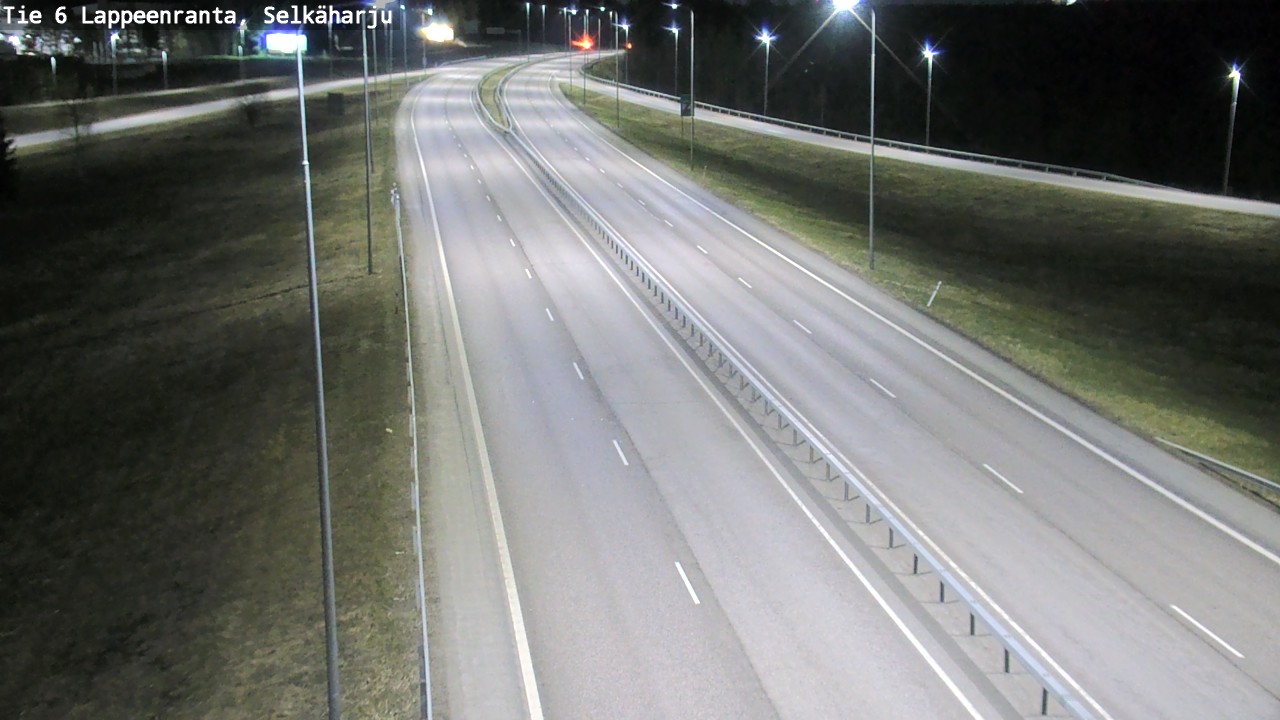 Weather Camera Image Road 6 Lappeenranta, Selkäharju, Lappeenranta, Etelä-Karjala