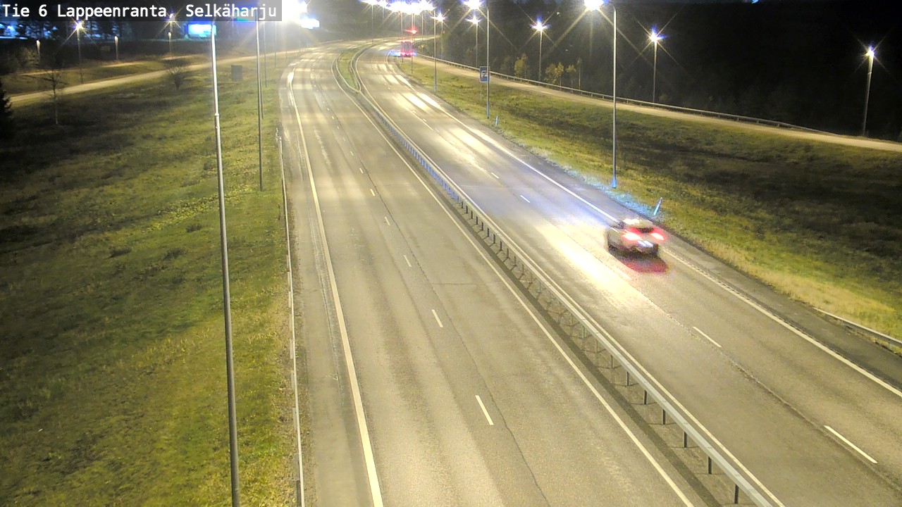 Weather Camera Image Väg 6 Villmanstrand, Selkäharju, Lappeenranta, Etelä-Karjala