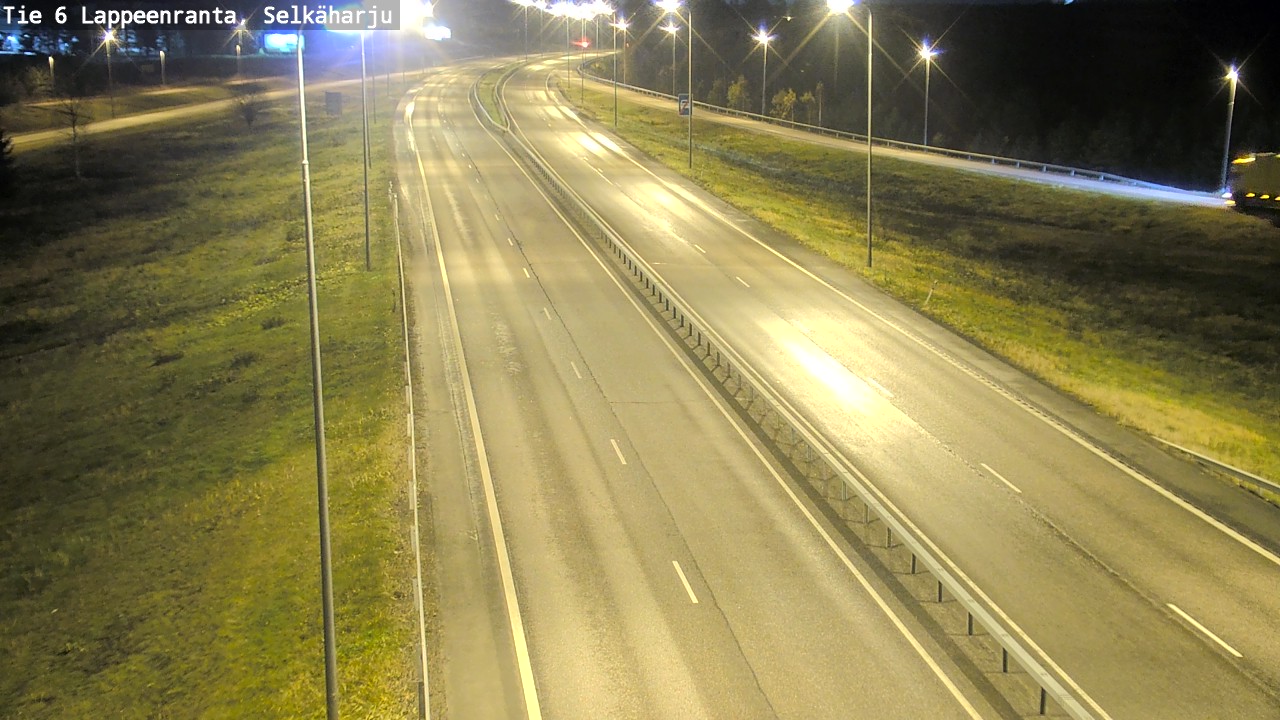 Weather Camera Image Väg 6 Villmanstrand, Selkäharju, Lappeenranta, Etelä-Karjala