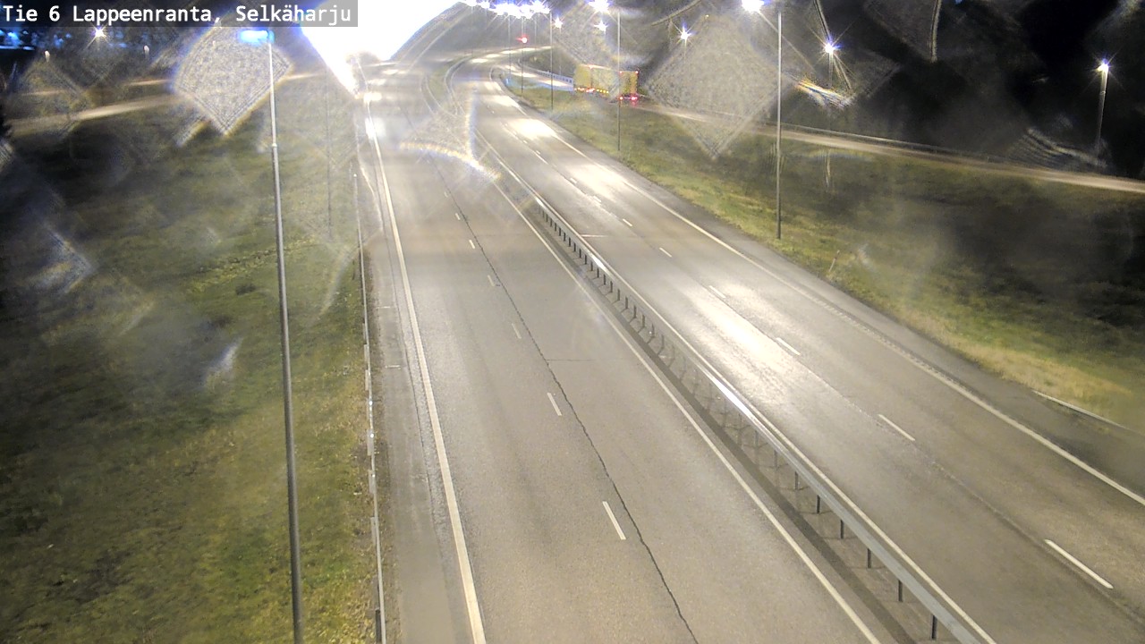 Weather Camera Image Road 6 Lappeenranta, Selkäharju, Lappeenranta, Etelä-Karjala