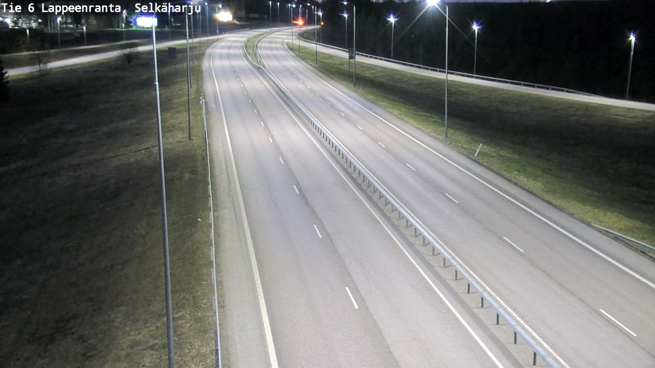 Weather Camera Image Road 6 Lappeenranta, Selkäharju, Lappeenranta, Etelä-Karjala