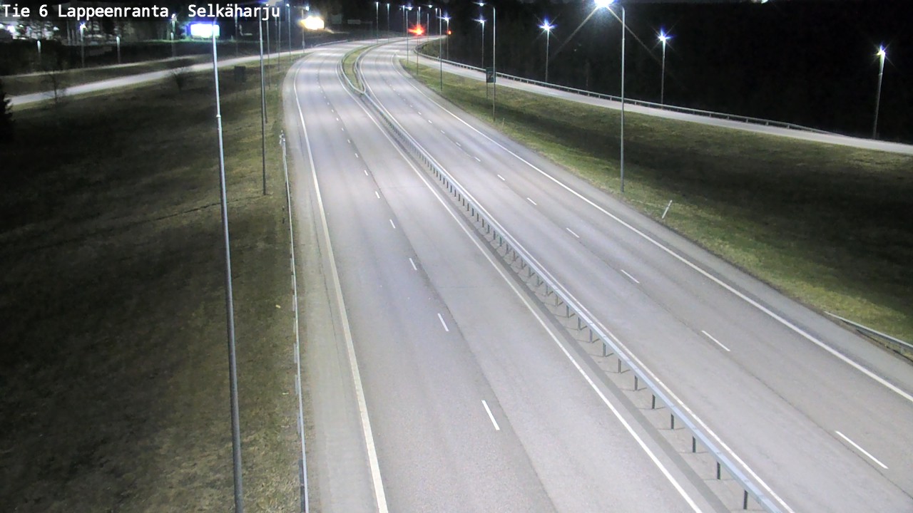 Weather Camera Image Road 6 Lappeenranta, Selkäharju, Lappeenranta, Etelä-Karjala