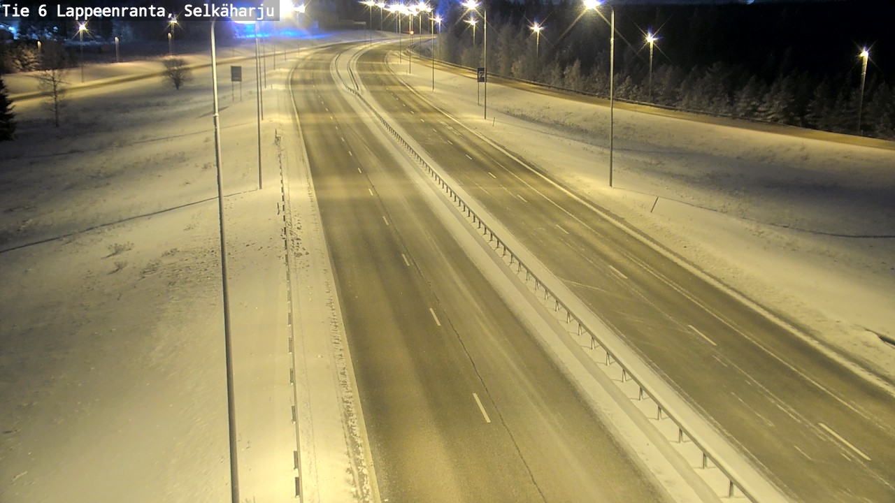 Weather Camera Image Road 6 Lappeenranta, Selkäharju, Lappeenranta, Etelä-Karjala