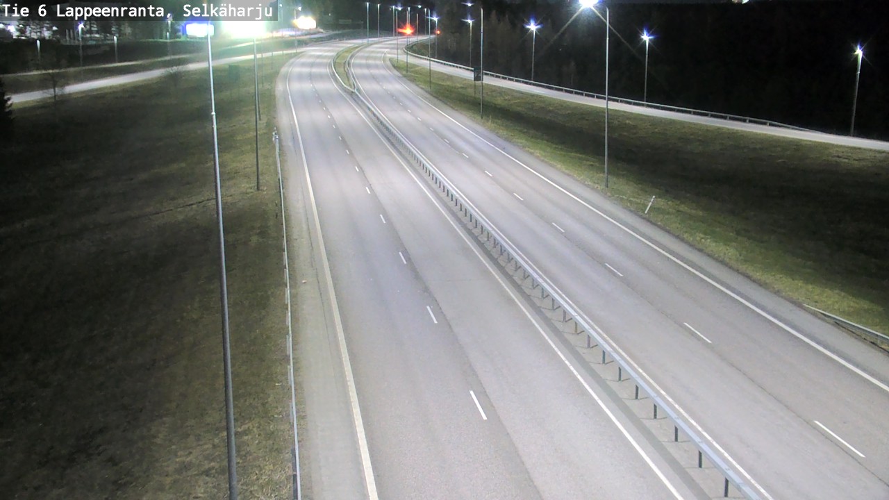 Weather Camera Image Road 6 Lappeenranta, Selkäharju, Lappeenranta, Etelä-Karjala