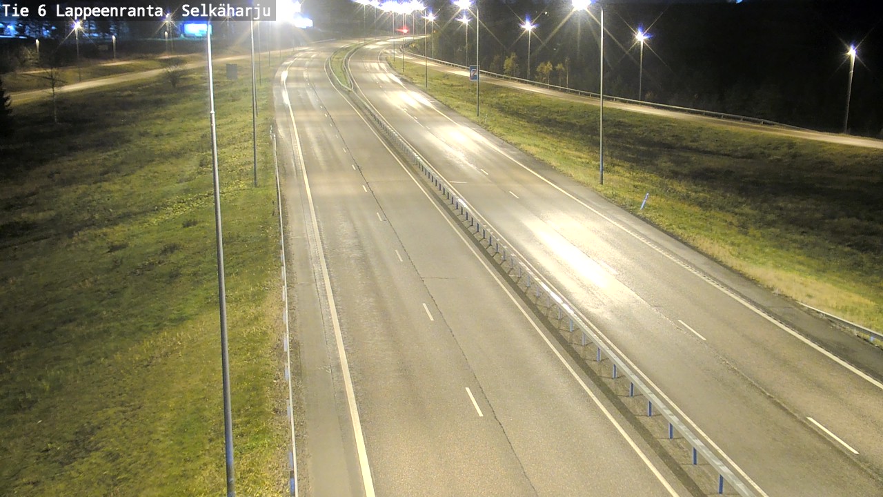 Weather Camera Image Road 6 Lappeenranta, Selkäharju, Lappeenranta, Etelä-Karjala