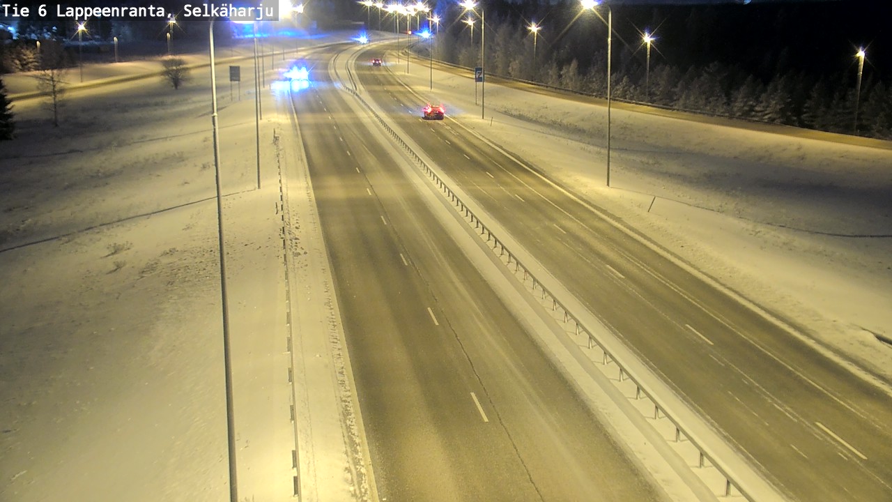 Weather Camera Image Road 6 Lappeenranta, Selkäharju, Lappeenranta, Etelä-Karjala