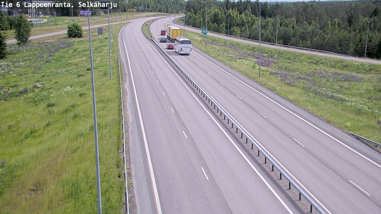 Kelikamerat Kuva Tie 6 Lappeenranta, Selkäharju, Lappeenranta, Etelä-Karjala
