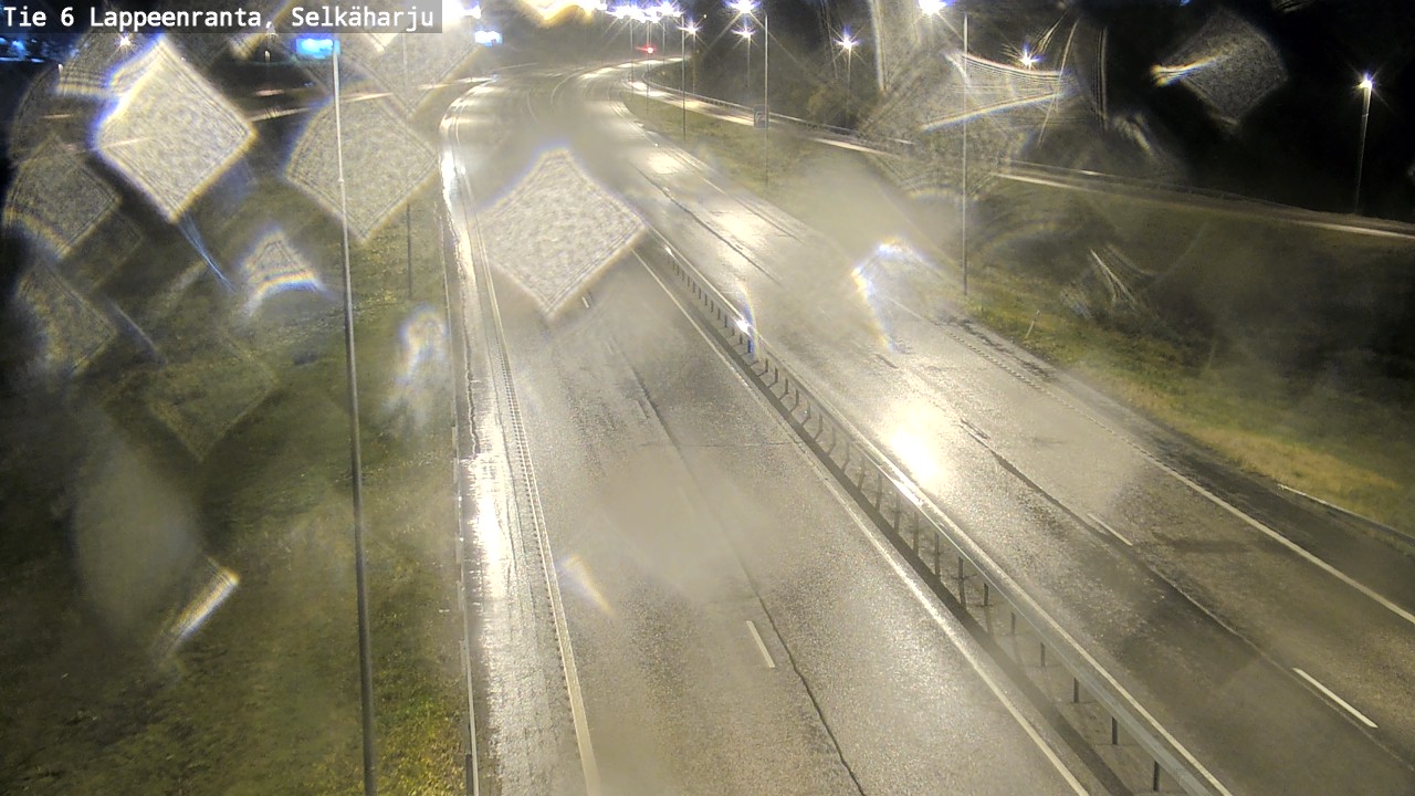 Weather Camera Image Road 6 Lappeenranta, Selkäharju, Lappeenranta, Etelä-Karjala