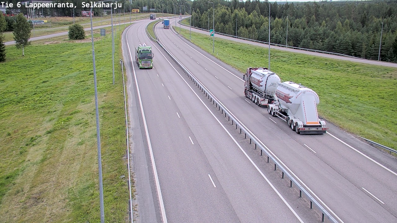 Kelikamerat Kuva Tie 6 Lappeenranta, Selkäharju, Lappeenranta, Etelä-Karjala