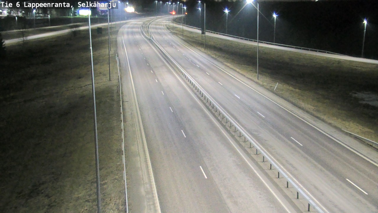 Weather Camera Image Road 6 Lappeenranta, Selkäharju, Lappeenranta, Etelä-Karjala