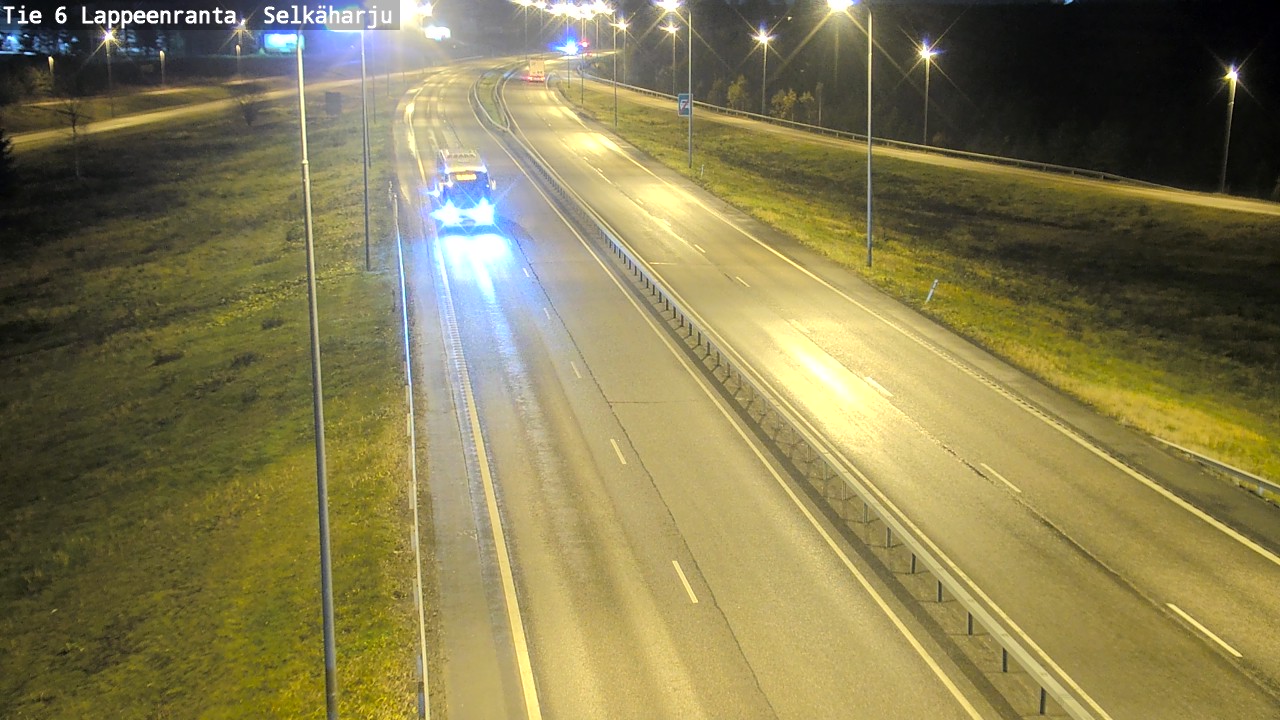 Weather Camera Image Väg 6 Villmanstrand, Selkäharju, Lappeenranta, Etelä-Karjala