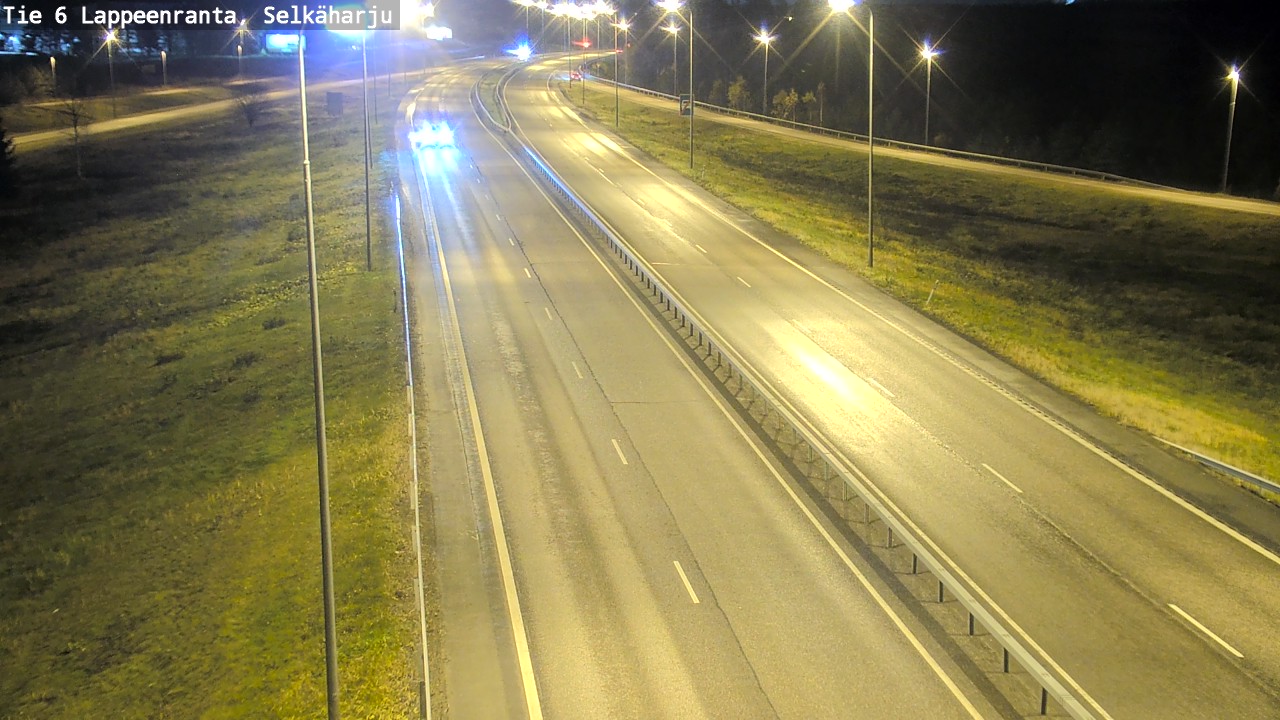 Weather Camera Image Väg 6 Villmanstrand, Selkäharju, Lappeenranta, Etelä-Karjala