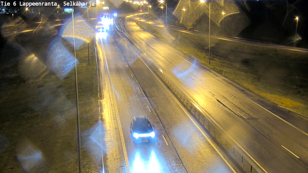 Weather Camera Image Road 6 Lappeenranta, Selkäharju, Lappeenranta, Etelä-Karjala