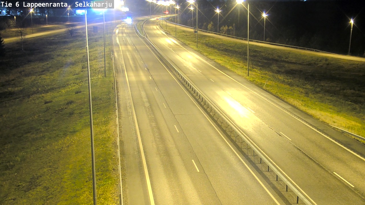 Weather Camera Image Väg 6 Villmanstrand, Selkäharju, Lappeenranta, Etelä-Karjala