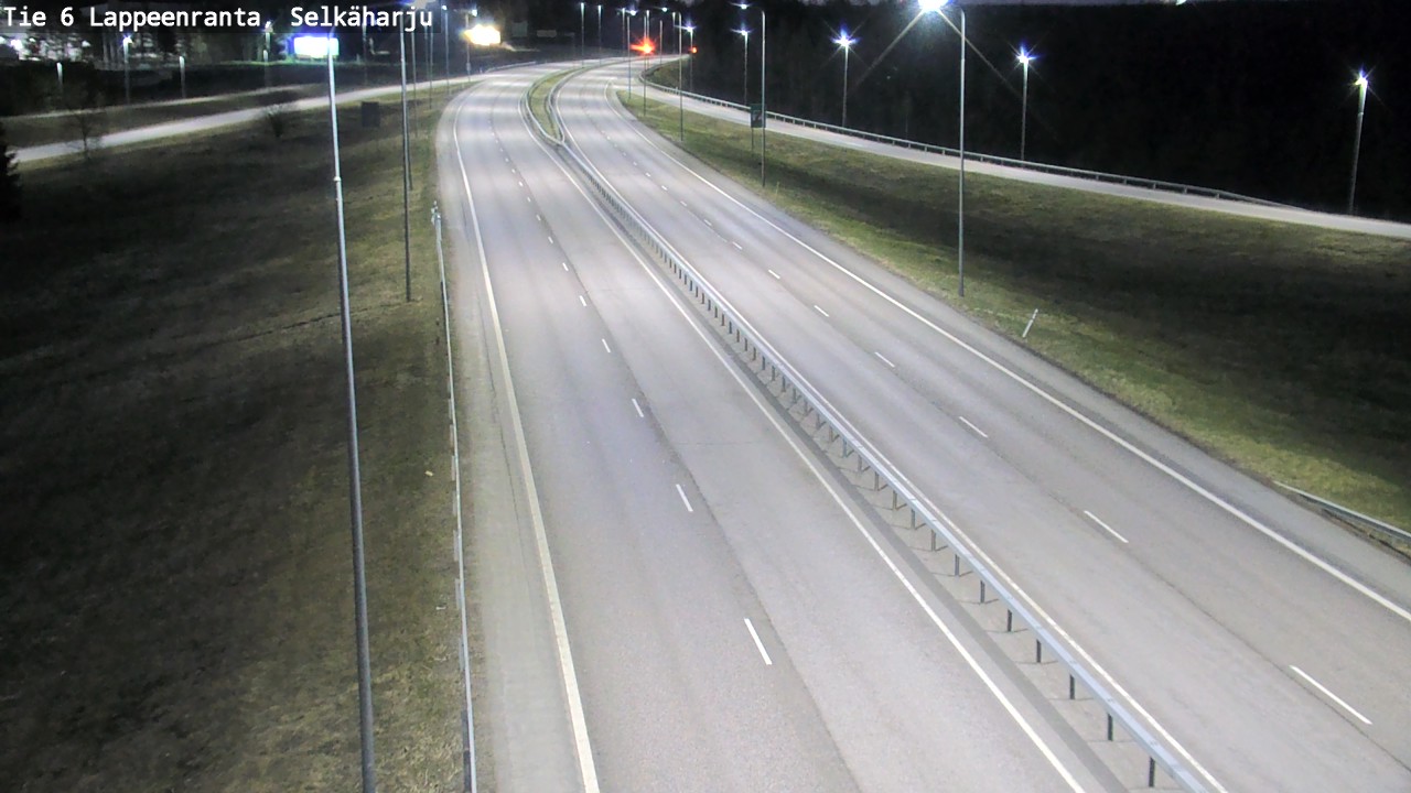 Weather Camera Image Road 6 Lappeenranta, Selkäharju, Lappeenranta, Etelä-Karjala