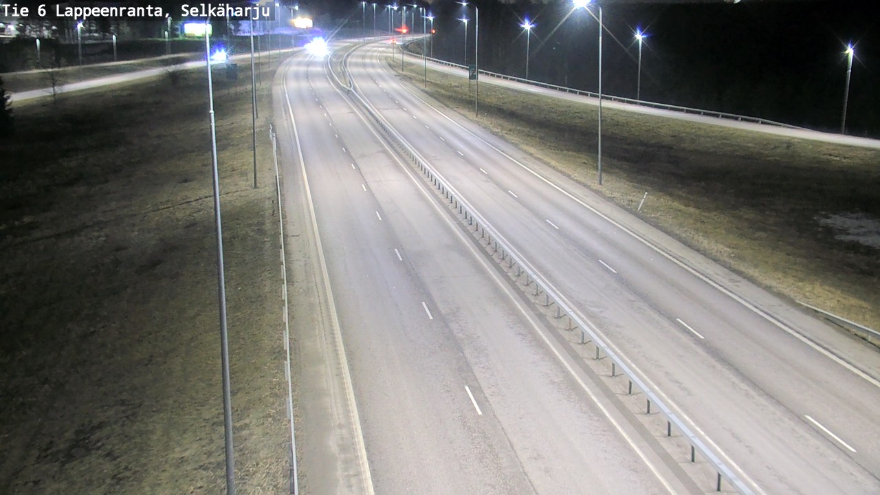 Weather Camera Image Road 6 Lappeenranta, Selkäharju, Lappeenranta, Etelä-Karjala