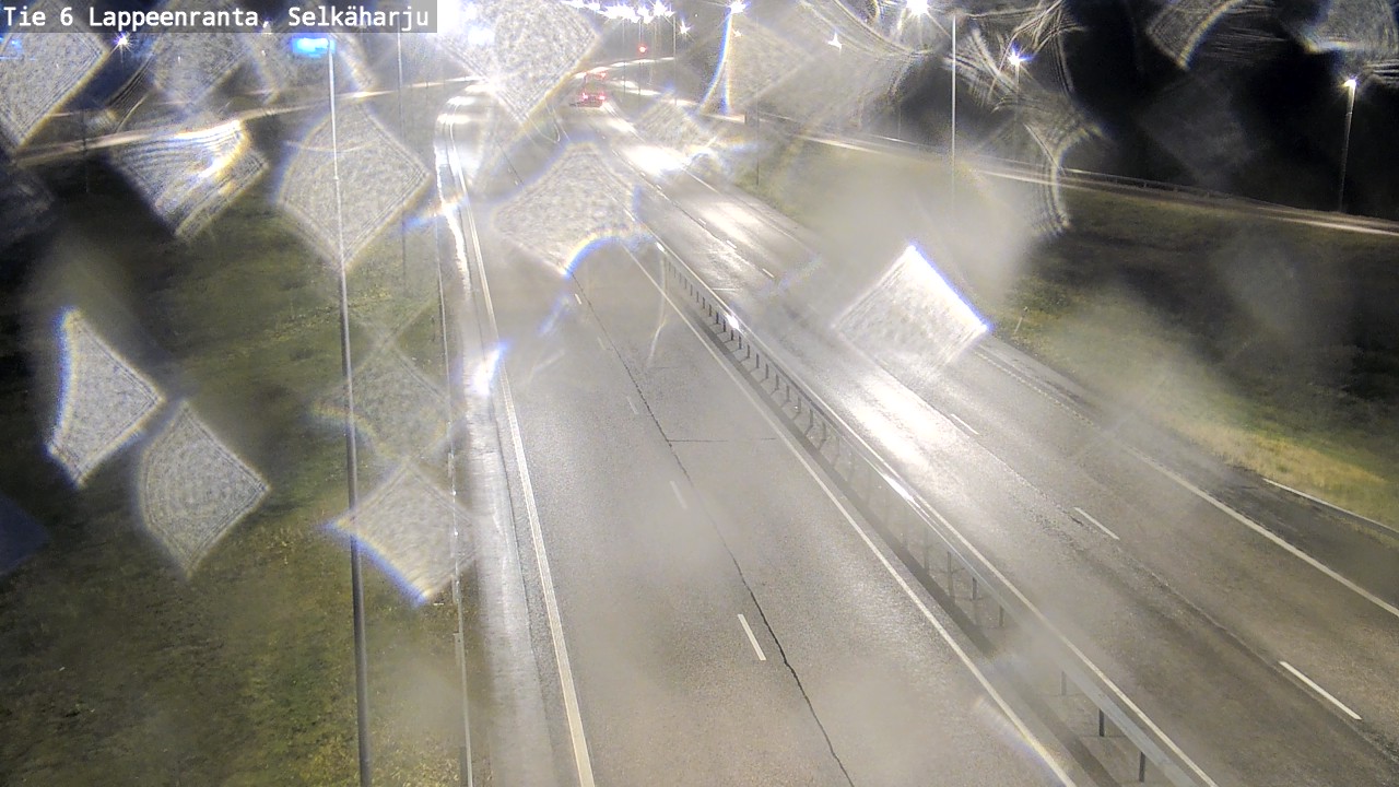 Weather Camera Image Road 6 Lappeenranta, Selkäharju, Lappeenranta, Etelä-Karjala