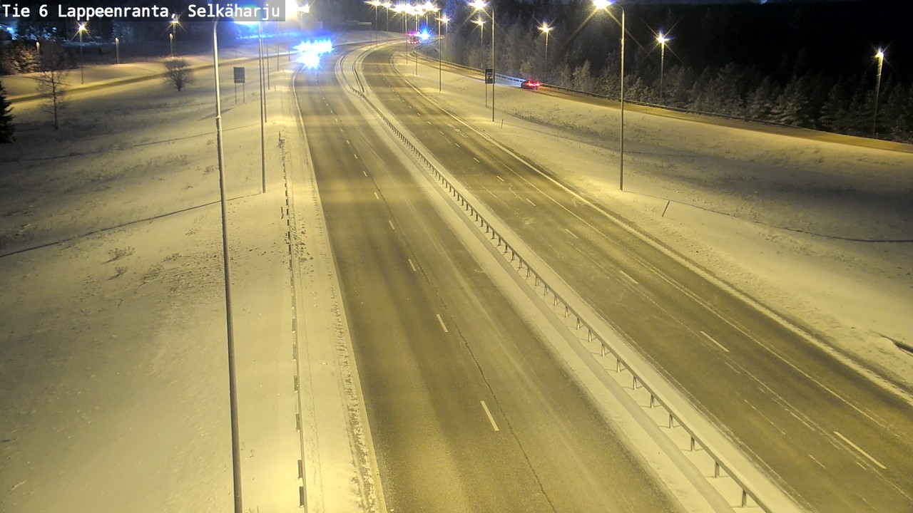 Weather Camera Image Road 6 Lappeenranta, Selkäharju, Lappeenranta, Etelä-Karjala