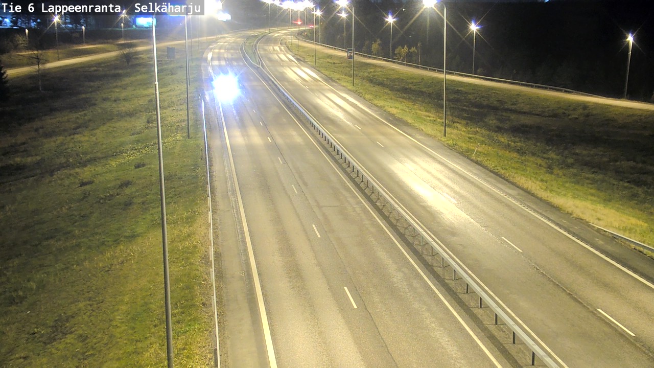 Weather Camera Image Väg 6 Villmanstrand, Selkäharju, Lappeenranta, Etelä-Karjala