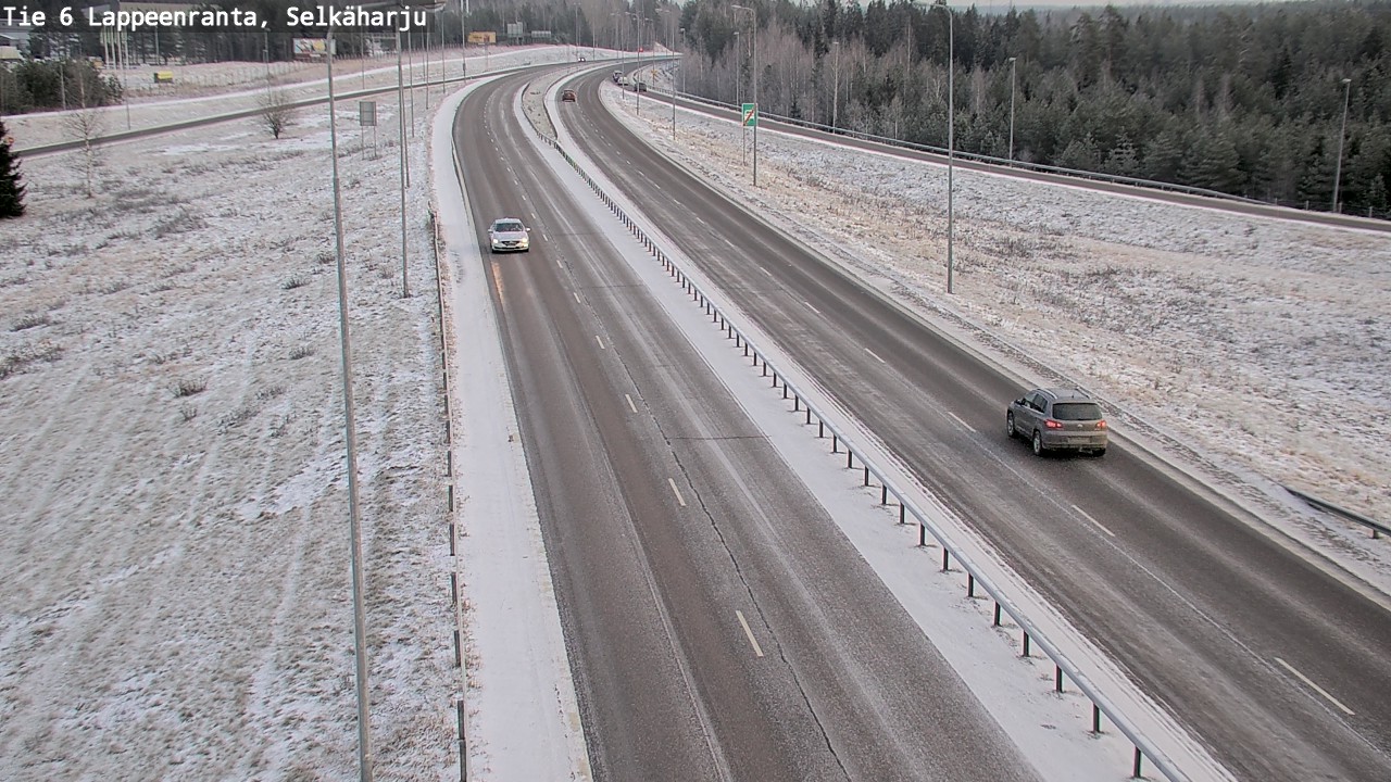 Kelikamerat Kuva Tie 6 Lappeenranta, Selkäharju, Lappeenranta, Etelä-Karjala